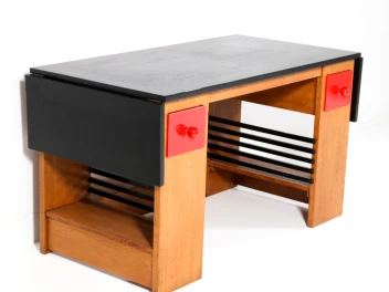 Art Deco Modernist Desk or Writing Table by Hendrik Wouda for Pander, 1920s